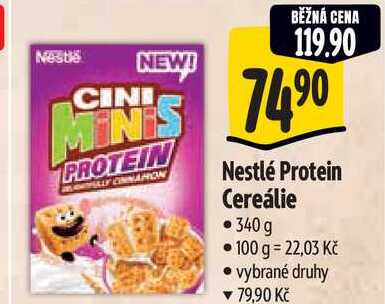 Nestlé Protein Cereálie, 340 g