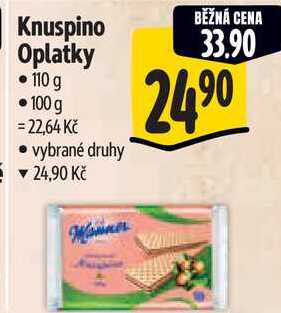 Knuspino Oplatky, 110 g