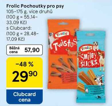 Frolic Pochoutky pro psy, 105-175 g