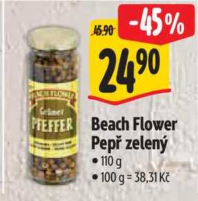 Beach Flower Pepř zelený, 110 g