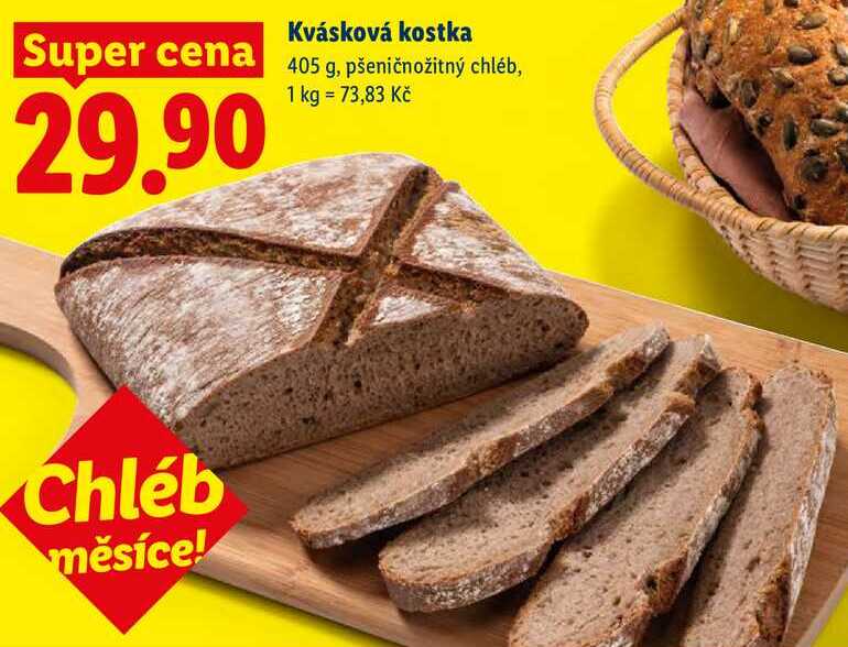 Kvásková kostka, 405 g