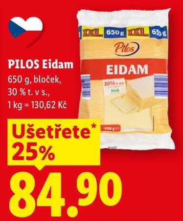 PILOS Eidam, 650 g