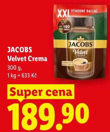 JACOBS Velvet Crema, 300 g