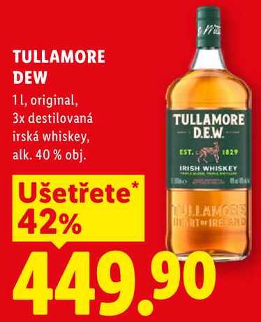TULLAMORE DEW, 1 l