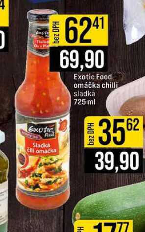 Exotic Food omáčka chilli sladká 725 ml
