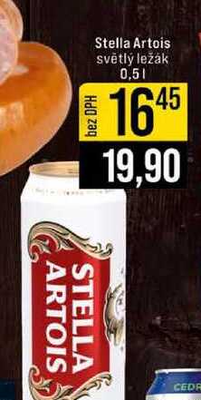 Stella Artois světlý ležák 0,5l
