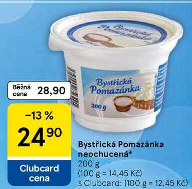 Bystřická Pomazánka neochucená, 200 g