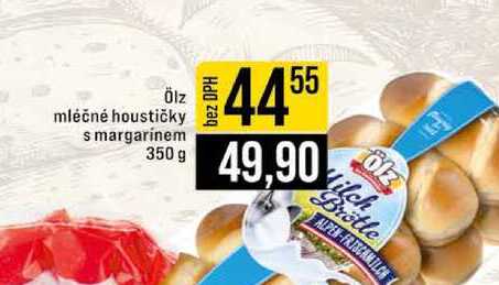Ölz mléčné houstičky s margarinem 350 g