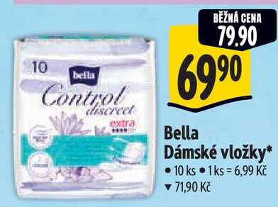 Bella Dámské vložky, 10 ks