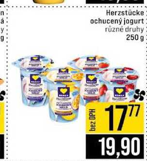 Herzstücke ochucený jogurt různé druhy 250 g