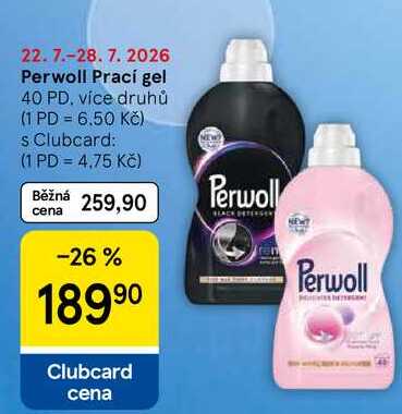 Perwoll Prací gel, 40 PD 