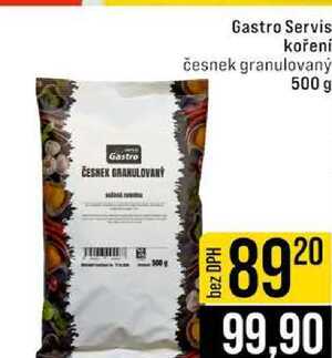 Gastro Servis koření česnek granulovaný 500 g