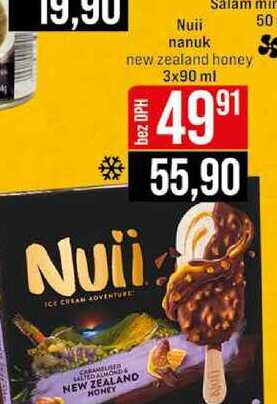 Nuii nanuk Salam mir new zealand honey 3x90 ml