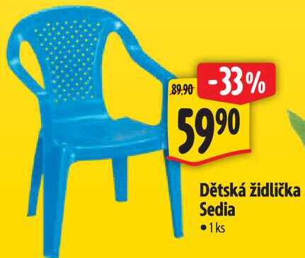 Dětská židlička Sedia