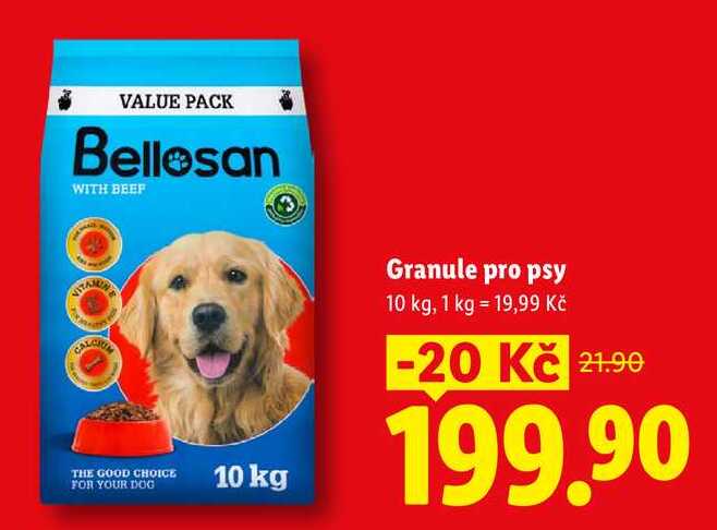 Granule pro psy, 10 kg