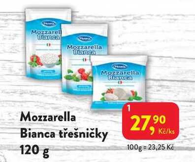 Mozzarella Bianca třešničky 120 g