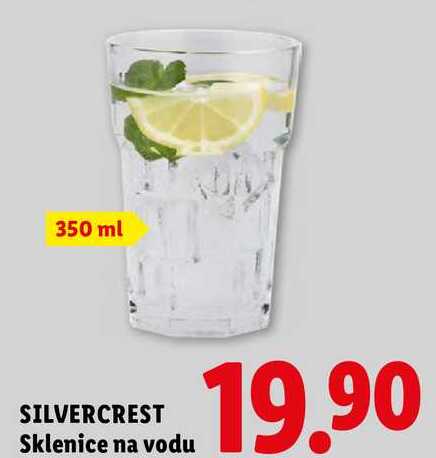 SILVERCREST Sklenice na vodu