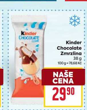 Kinder Chocolate Zmrzlina 38g