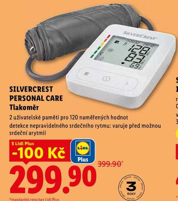 SILVERCREST PERSONAL CARE Tlakoměr
