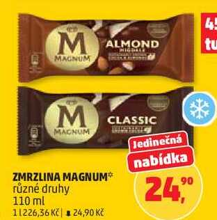 ZMRZLINA MAGNUM různé druhy, 110 ml