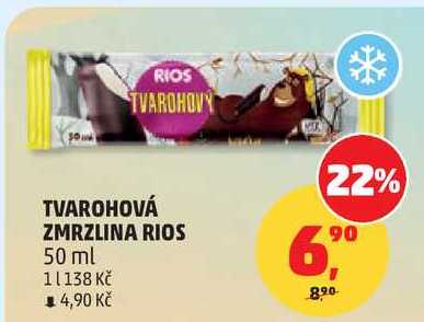 TVAROHOVÁ ZMRZLINA RIOS, 50 ml