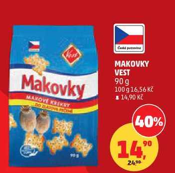 MAKOVKY VEST, 90 g