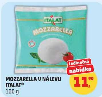 MOZZARELLA V NÁLEVU ITALAT, 100 g