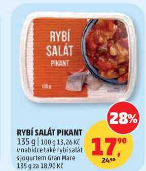 RYBÍ SALÁT PIKANT, 135 g