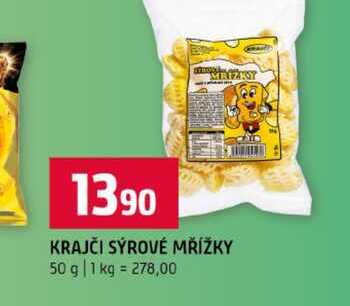 KRAJČI SÝROVÉ MŘÍŽKY 50 g