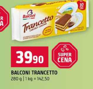 BALCONI TRANCETTO 280 g
