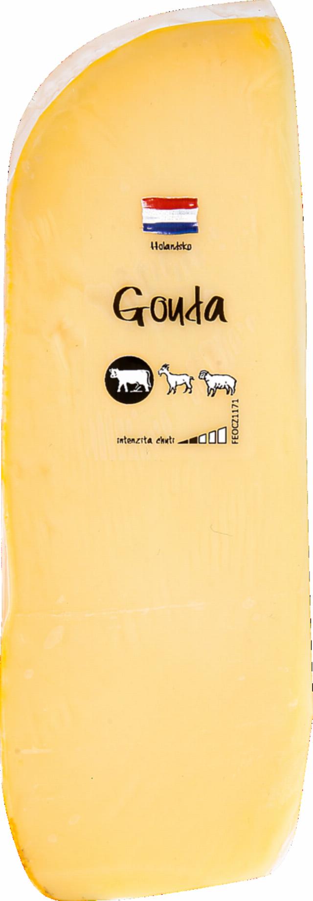 Gouda Sýr přírodní polotvrdý