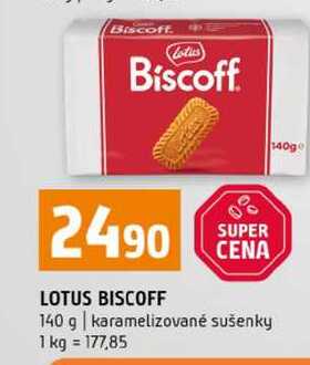 LOTUS BISCOFF 140 g karamelizované sušenky