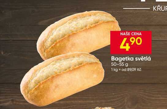Bagetka světlá 50-55 g