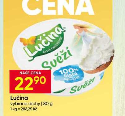 Lučina vybrané druhy 80 g
