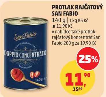 PROTLAK RAJČATOVÝ SAN FABIO, 140 g