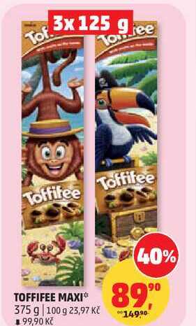 TOFFIFEE MAXI, 375 g