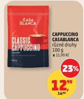 CAPPUCCINO CASABLANCA různé druhy, 100 g