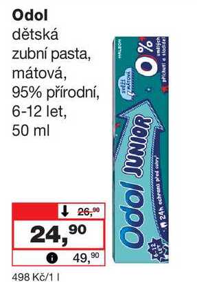 Odol dětská zubní pasta, 50 ml