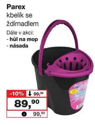 Parex kbelík se ždímadlem