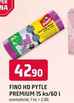 FINO HD PYTLE PREMIUM 15 ks/60l aromatické