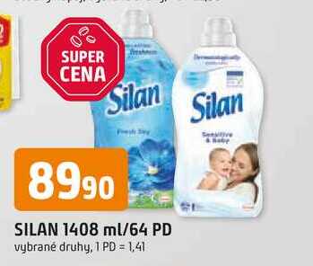 SILAN 1408 ml/64 PD vybrané druhy