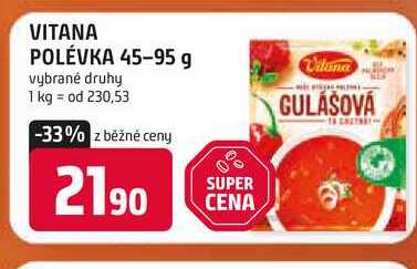 VITANA POLÉVKA 45-95 g