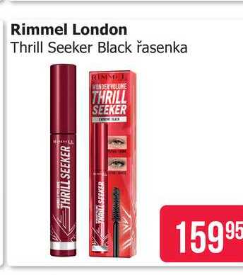 Rimmel London Thrill Seeker Black řasenka