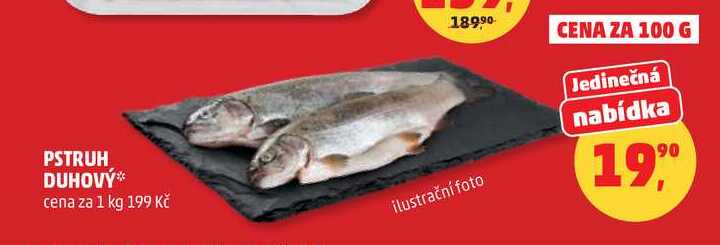 PSTRUH DUHOVÝ, 100 g