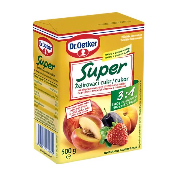 Dr. Oetker Želírovací cukr Super 3:1 na přípravu ovocných džemů a marmelád v akci