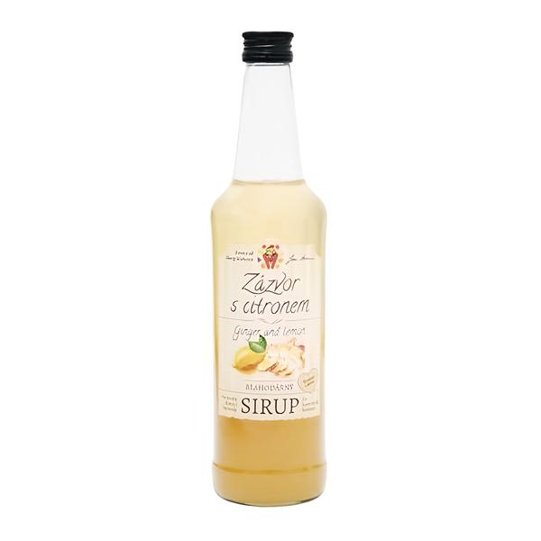 Jan Blahovec Hýskovský sirup - Zázvor s citronem