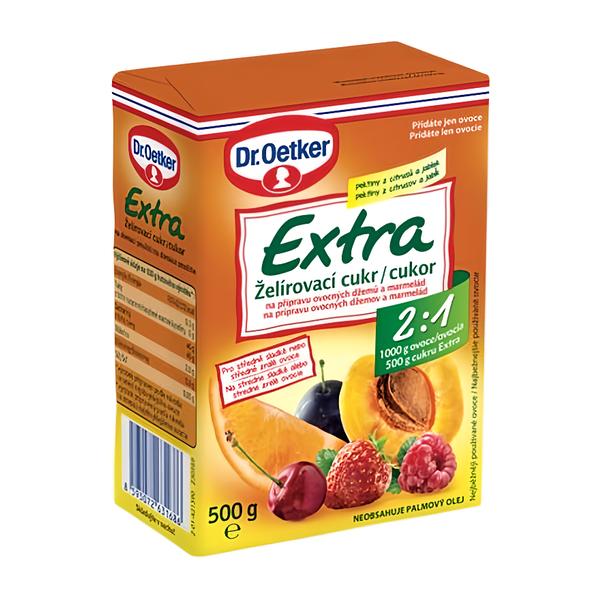 Dr. Oetker Želírovací cukr Extra 2:1 na přípravu ovocných džemů a marmelád v akci