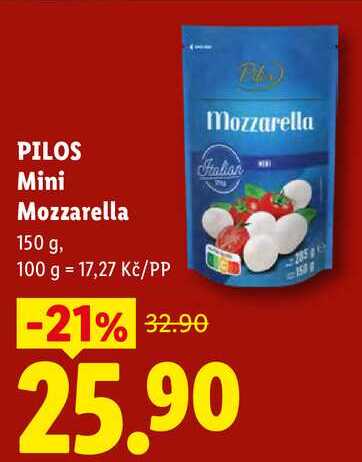 PILOS Mini Mozzarella, 150 g