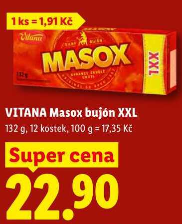 VITANA Masox bujón XXL, 132 g