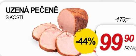 UZENÁ PEČENĚ S KOSTÍ, 1 kg